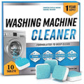 Washing Machine Deep Cleaning Tablets Removes  Dirt, Odor & Bacteria in 1 Wash