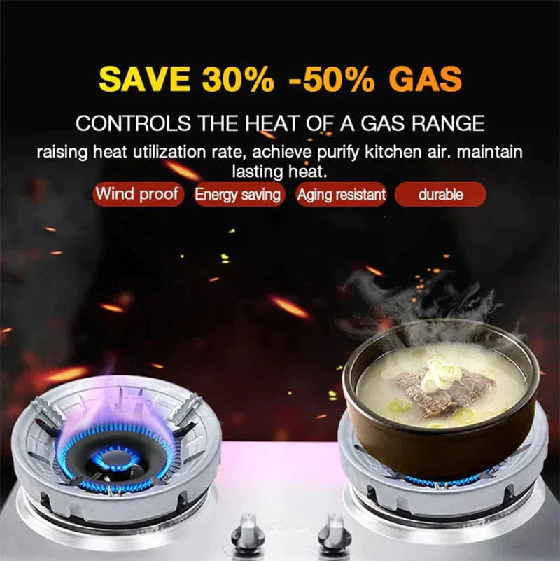 Windproof Gas Saver Stand – Energy Saving Burner Support for Fast Cooking”!( BUY 1 GET 1 FREE )